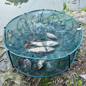 地网笼自动捕鱼笼虾笼捕虾网折叠渔网捕鱼网龙虾黄鳝螃蟹捕鱼神器