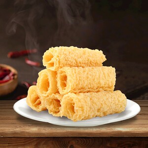【先】云仟味香脆腐皮卷火锅烫煮3秒即食响铃卷油炸腐竹油豆腐皮1