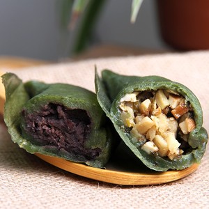 90吉滋客旗舰店天猫农家制作艾草青明果青团10个糯米艾青果饺子籽耙