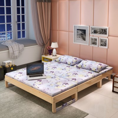 原木折叠床椅子