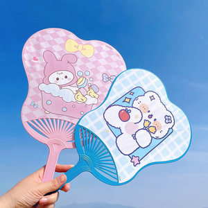 大号芭蕉扇子儿童卡通塑料手摇扇手持扇子扇风耐用家用纸扇子夏天