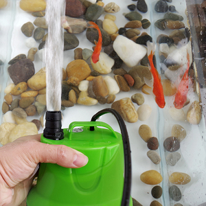 鱼池浴缸鱼缸泳池潜水泵静音防干烧家用小型抽水泵电动抽水底吸泵