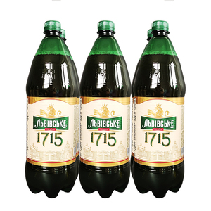 黑海金狮1715啤酒整箱1.5升*6桶乌克兰进口啤酒大麦清爽黄啤酒