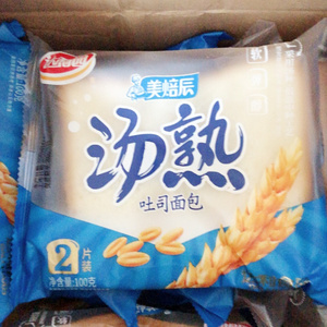 汤熟全麦面包达利园美焙辰全麦三明治面包片早餐整箱充饥糕点解饿