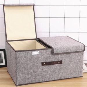 学生宿舍放物品收纳盒床上衣s柜里抽屉式整理箱小型柜子神器布艺