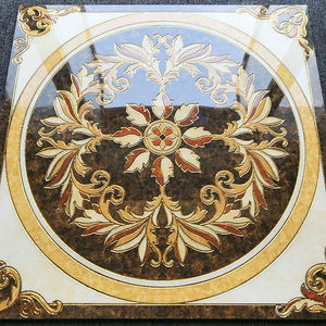 新款客厅拼花瓷砖灰色地板砖餐厅走廊过道入户玄关拼花图案造型砖