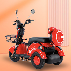 新款电动三轮车家用小型接送孩子老年人女士亲子代成人步电瓶车