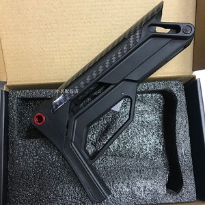 小麦xm t02玩◆定制◆具jm配件j8尼龙后托m4伸缩尾托玩具适用