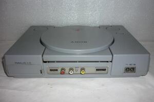 sony索尼 ps1游戏机 少见带av接口 ps1代灰色光碟游戏机主机