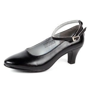 正品女春秋皮鞋夏季常服皮鞋黑色真皮制式皮鞋正装皮鞋礼服皮鞋