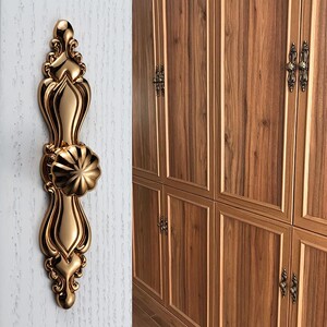 衣柜门把手单孔柜子拉手 柜门美式衣柜抽屉拉手欧式橱柜五金仿古