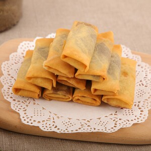 90食子头企业店淘宝思念香糯豆沙春卷 豆沙南瓜饼方便速冻半成品