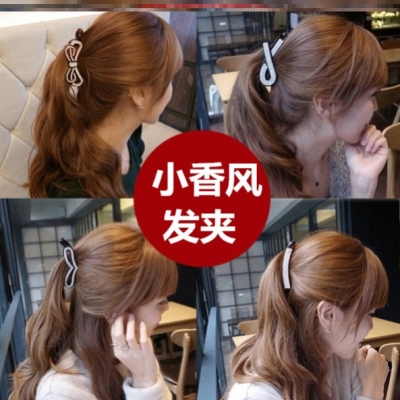 女士扎头发竖夹