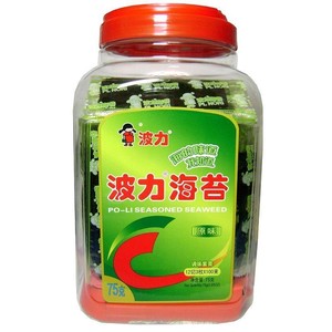 波力海苔75g桶装