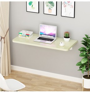 伸缩式墙挂在墙上隐形贴多功能壁挂饭桌家用小户餐桌折叠型可的