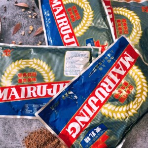 蓝色包装袋装麦乳精400克小时候老味道上海80