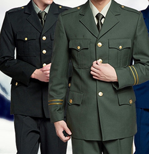 正品冬季秋季男女制服套装军绿色常服西装领套装橄榄松枝绿