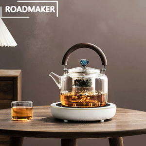 ROADMAKER 电陶炉煮茶器家用煮茶炉全自动蒸茶器耐高温玻璃煮茶壶