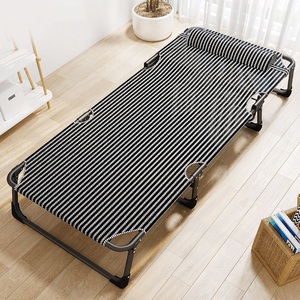 迪卡侬折叠床办公室午休午睡神器单人躺椅简易加固行军床