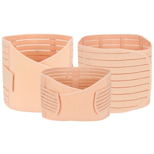 网红产后收腹带产三件强 束缚带套装  产妇顺产剖腹 通.用加套包