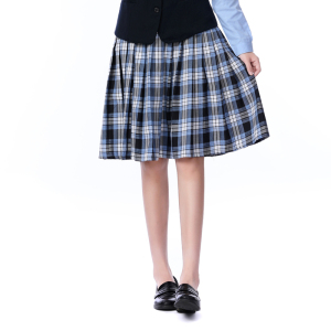 深圳校服礼服中学女款冬裙 秋冬初中生格子裙 高中礼服裙子正品