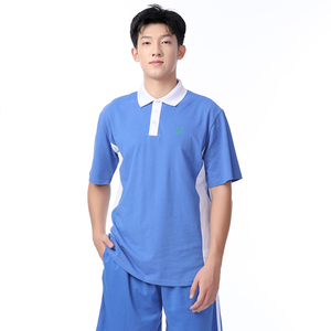深圳校服中学生男夏季短袖上衣初中生高中生夏天运动t恤纯棉包邮