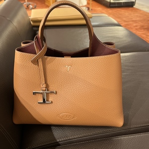 tods 双色通勤tote包包 定金 直播代 拍下不退不换