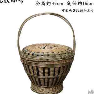 潮汕竹编小花篮潮州