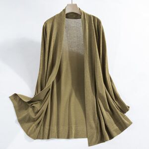 冰麻针织衫女中