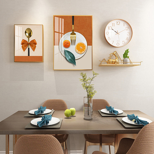 齿轮挂钟墙壁装饰品壁饰挂饰创意酒吧餐厅装饰钟表唯艺家居商城298