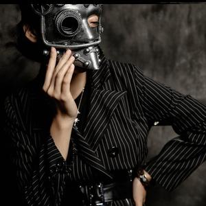 蒙面唱将同款面具歌王歌手男神秘假面罩全脸帅气机能风朋克酷唱歌