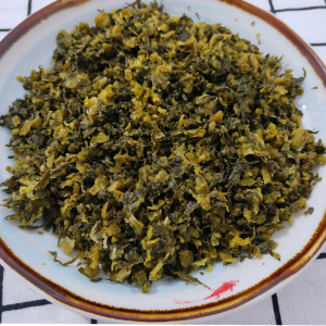 浙江江山土特产咸菜农家自制包粽子雪里红酸菜腌菜下饭开胃菜500g