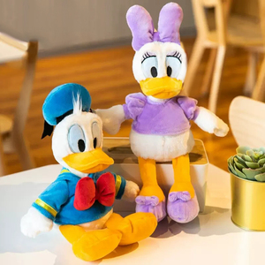 唐老鸭黛西公仔毛绒玩具可爱迪士尼玩偶娃娃抱枕情侣一对生日礼物