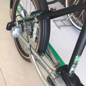 日本进口丸石20寸无链条传动轴自行车学生变速车男城市单车通勤车