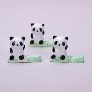 中日韩陶瓷筷子架卡通动物摆件12761熊猫筷子架筷子托创意日用品