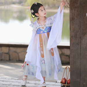 女童汉服小公主2023新款夏款古风襦裙超仙宋朝女装儿童国风公主裙