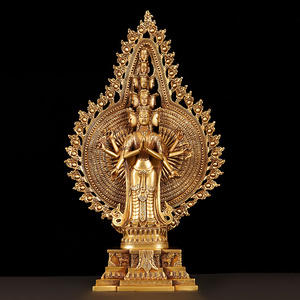 00真石演绎旗舰店天猫千手观音娘娘摆件菩萨佛像供奉招财家用水佛堂