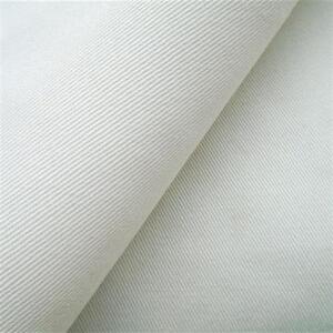370g白坯布白布涤卡迪卡全涤纶细帆布布料白色热转印底布厚化纤布