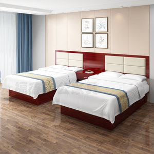 昆明酒店家具标间全套民宿床头软a包定制客房宾馆用床靠单人1.2米