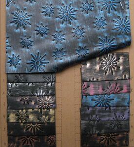 箱包手袋工艺品服饰电压花pu皮革状花纹压花头面料pu合成革皮料