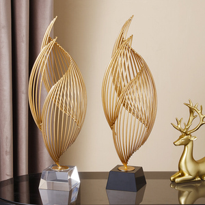 北欧轻奢艺术摆件家居饰品玄关电视柜创意酒柜客厅桌面样板间装饰