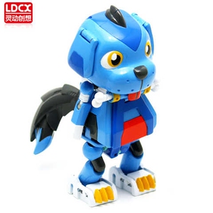 快乐酷宝1蛙王战狼熊狮王熊猫酷宝雷霆战宝变形合体玩具