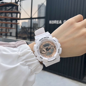 刘宇宁同款手表ins原宿风可爱少女学生情侣韩版防水夜光运动电子