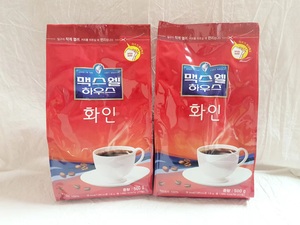 包邮 麦斯威尔纯咖啡500g速溶咖啡 韩国进口 美式