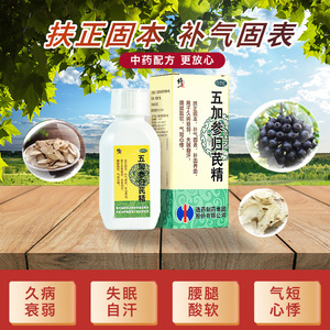 修正药业五加参归芪精五加叁归芪精非碟脉灵五加参归芪精辅仁kk
