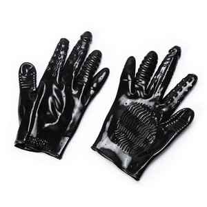 hottime 中指套震动按摩自慰手套 sm情趣用品另类调教成人性玩具