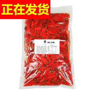 川龙泡辣椒泡椒袋装2.5kg红米椒四川泡菜海椒商用5斤