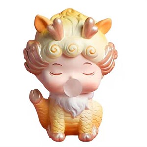 吉祥瑞兽可爱吉祥物网红款盲盒玩具女孩生日中国风摆件礼品隐藏款