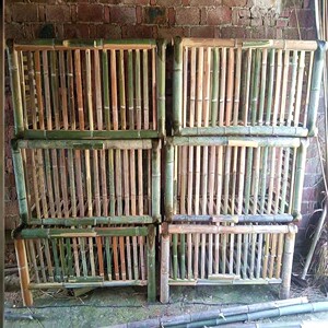 鸡笼纯手工竹制品养鸡鸭鸟笼湖南农家纯竹子制作经久耐用竹编笼子