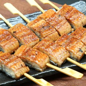 好鱼道蒲烧烤鳗鱼串15g*10串日料烤鳗串即食照烧鳗鱼寿司料理食材